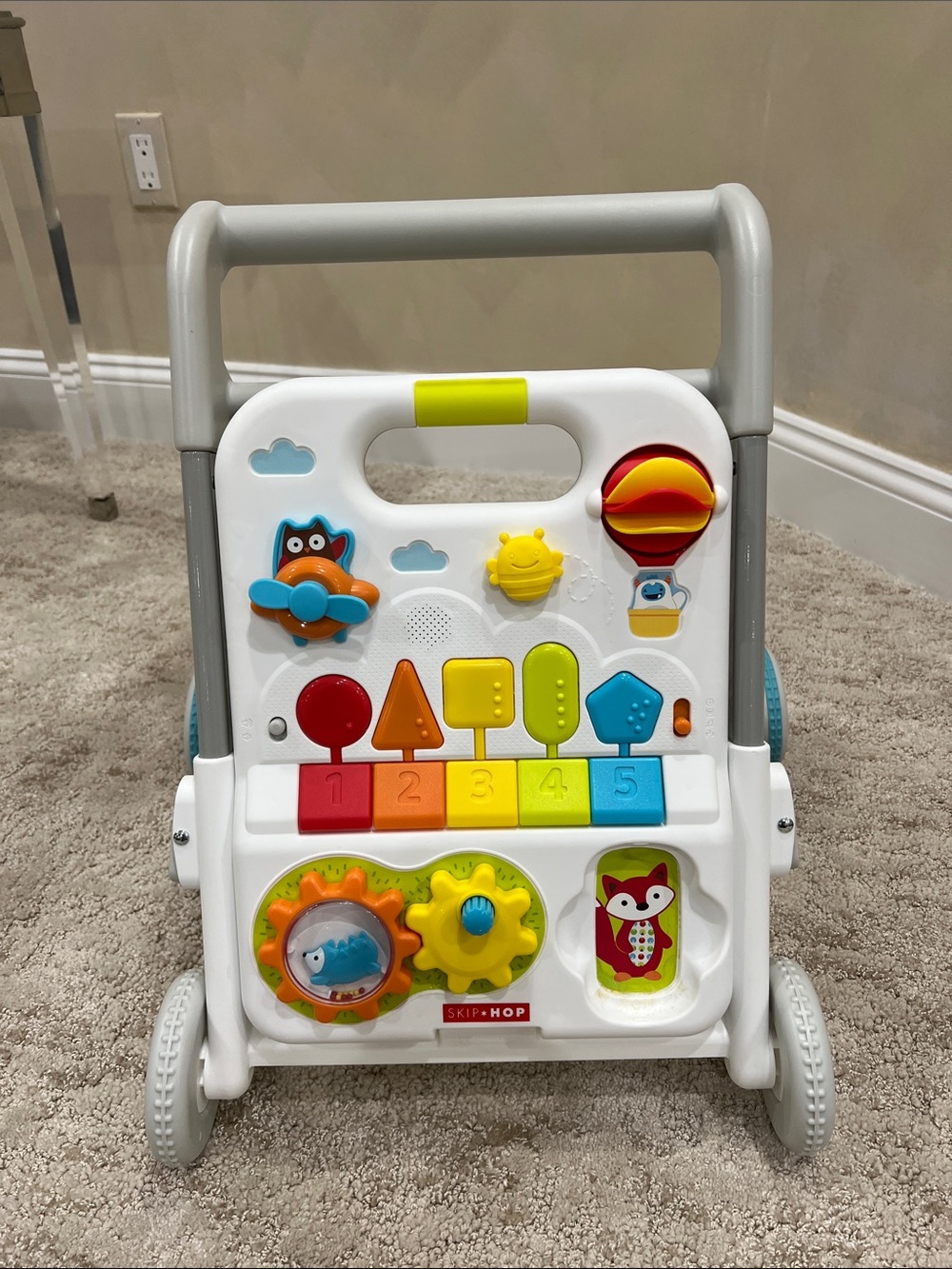 Skip Hop Grow Along 4-in-1 Push Walker Toy
